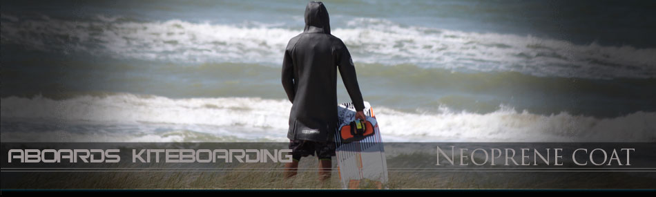 neoprene coat for kiteboarding and other watersports