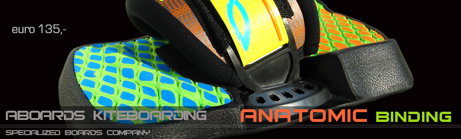 ANATOMIC binding footstraps footpads with D3O™ material